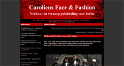 Desktop Screenshot of caroliensfaceandfashion.nl